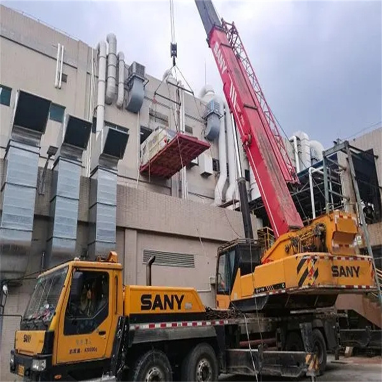 淄博临淄租赁大型汽车吊，助力工程项目高效进行